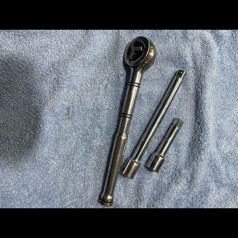 Vintage craftsman ratchet and extensions